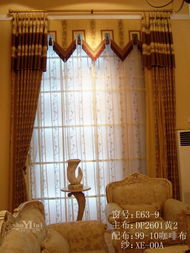 沈陽美藝窗飾 專業(yè)布藝窗簾E63-9產(chǎn)品展示